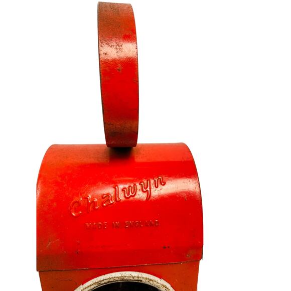 Vintage Chalwyn Road Railway Lantern Paraffin w/Burner Made in England - Picture 7 of 9
